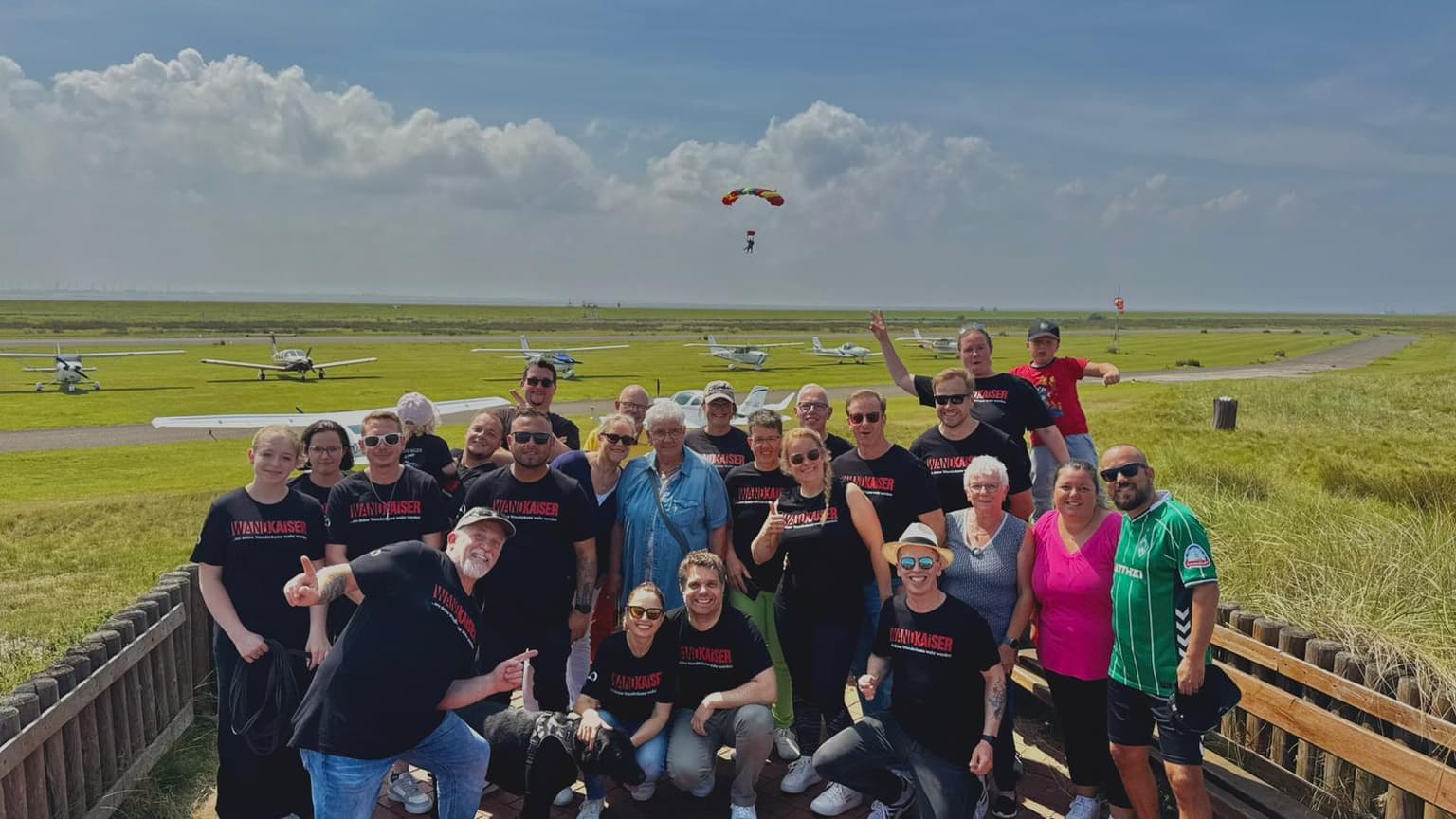 Die Teilnehmer vom letzten Wandkaiser-Event.